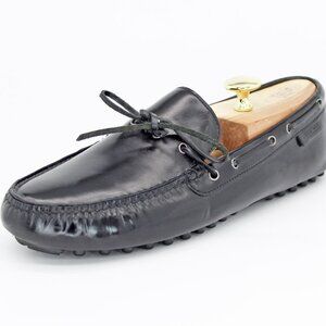 Cole Haan Grant Canoe Men's Black Leather Driver Moccasins: Size